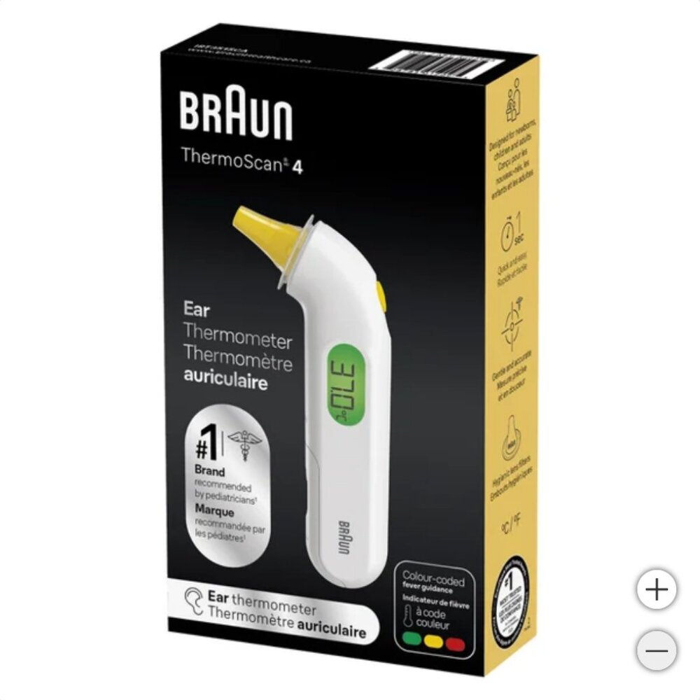 Braun ThermoScan 4 Ear Thermometer